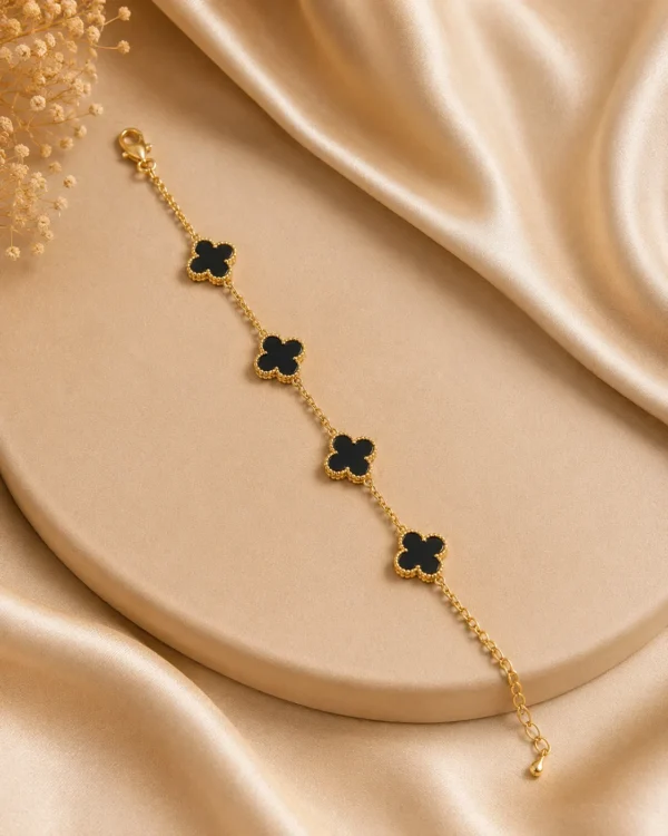 Black Clover Bracelet for Women